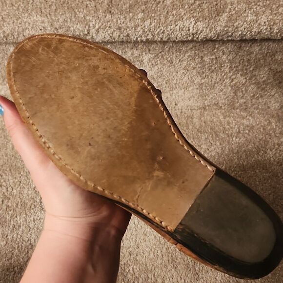 Laredo Women"s "Lea" Vamp Fox Brown Western Boots Size 6 - Picture 10 of 12